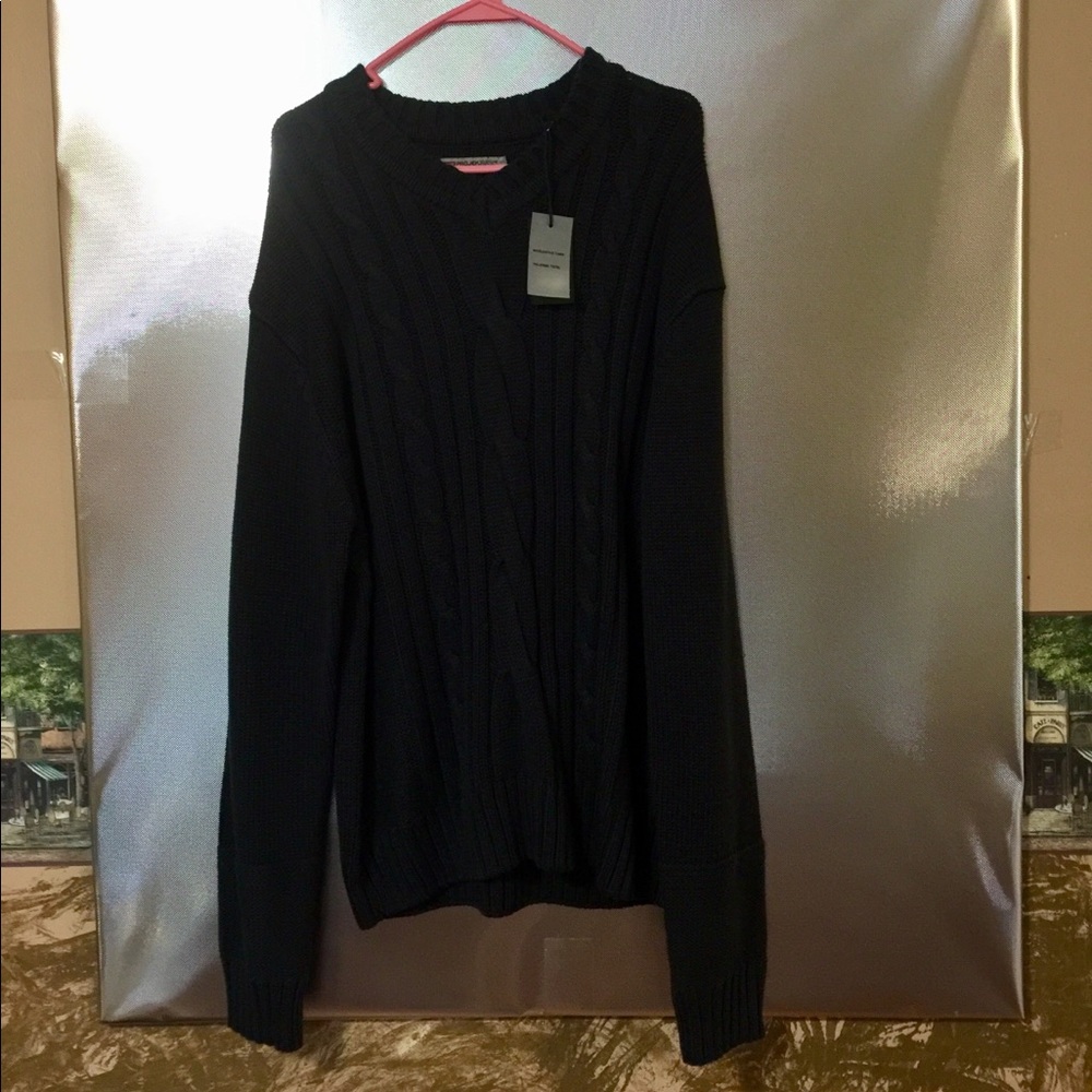 Men's XL Heavyweight Sweater by ProjekRaw. NWT